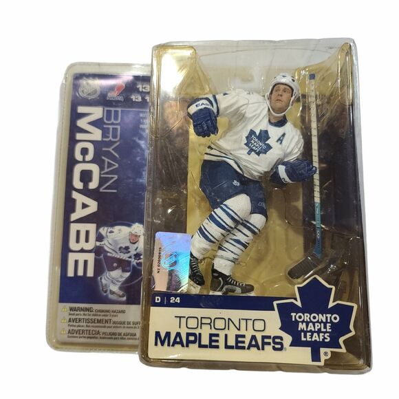 MCFARLANE NHL 13 BRYAN MCCABE TORONTO MAPLE LEAFS MOHAWK VARIANT CHASE FIGURE - Picture 1 of 3
